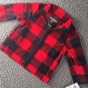 NWT OshKosh Buffalo Check Jacket